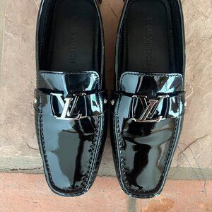 Louis Vuitton Black Mens Dress Shoes